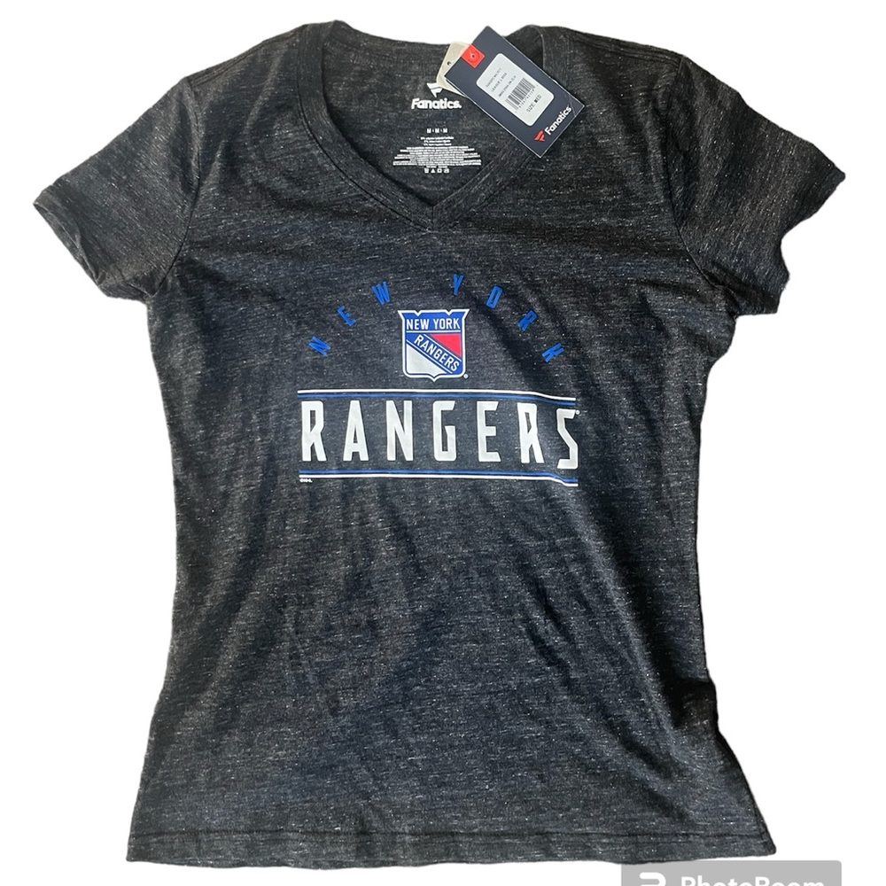 Fanatics New York Rangers Black Tee